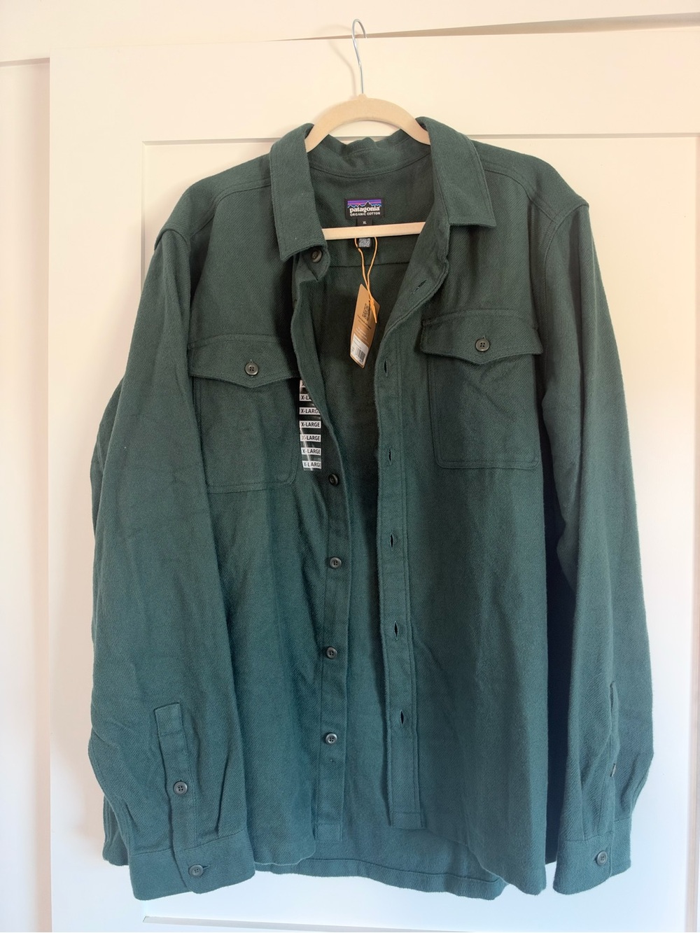 Patagonia Men's Forest Green Fleece Shirt-Jacket